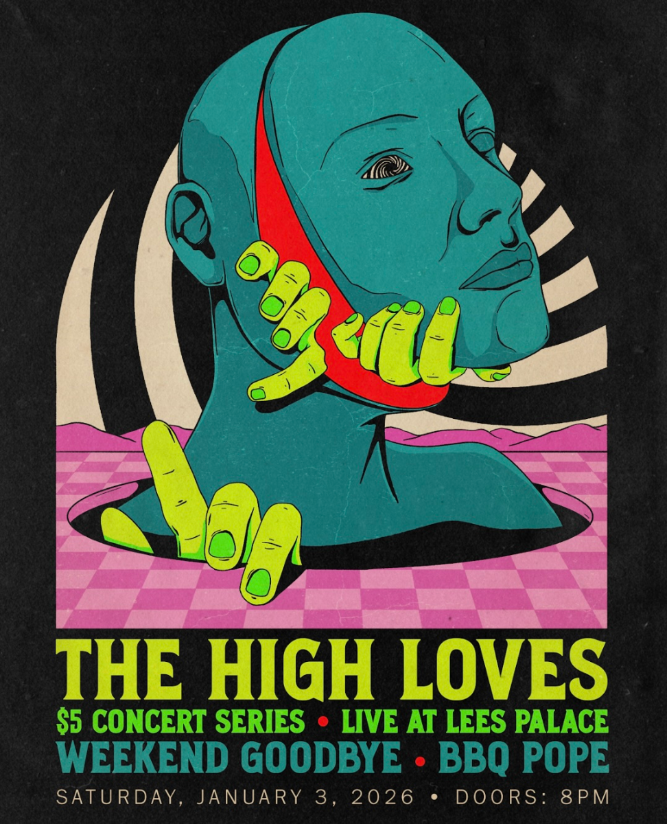 The High Loves $5 concert series, Live at Lee's Palace W/ Weekend Goodbye & BBQ Pope