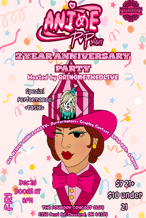 ANIME POP NIGHT at The Foundry – Cleveland, OH