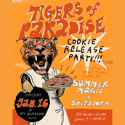 Tigers of Paradise: Cookie Release Party