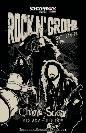 School of Rock: Rock N’ Grohl at Chop Suey – Seattle, WA