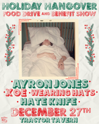 Holiday Hangover Food Drive & Benefit Show