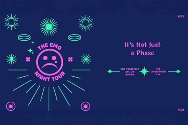 The Emo Night Tour at The Independent – San Francisco, CA