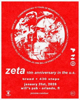 ZETA with Special Guests BREED and 430 Steps