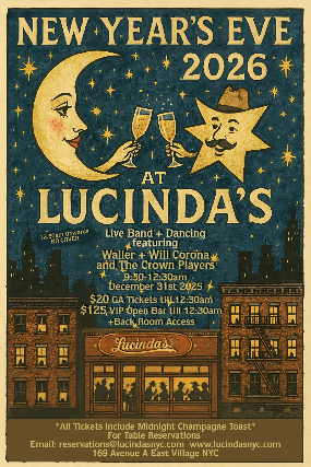 Image of New Year's Eve at Lucinda's Image of New Year's Eve at Lucinda's