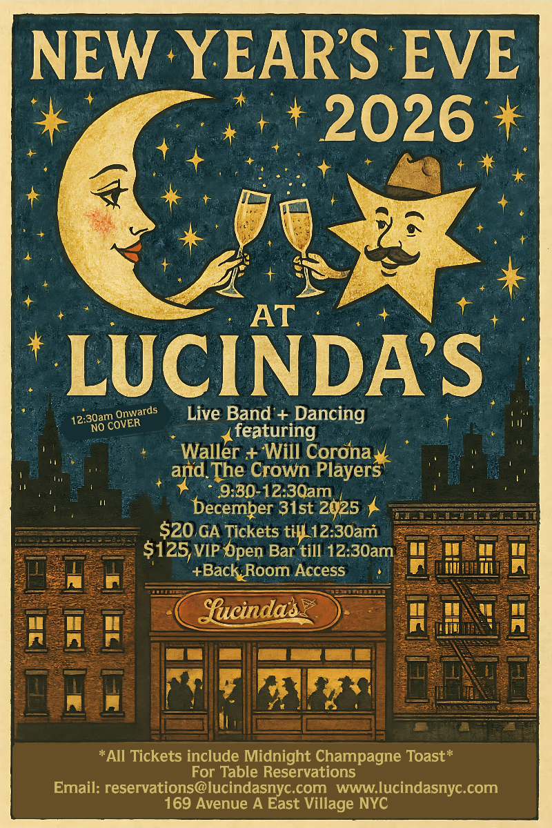 New Year's Eve at Lucinda's