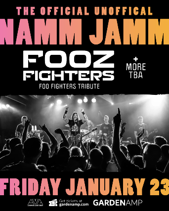 Image of Foo Fighters, Pearl Jam, Bush, Garbage tributes - Official Unoffcial NAMM Jamm Image of Foo Fighters, Pearl Jam, Bush, Garbage tributes - Official Unoffcial NAMM Jamm