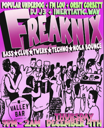 FREAKNIX // BASS / CLUB / TWERK / TECHNO / NOLA BOUNCE