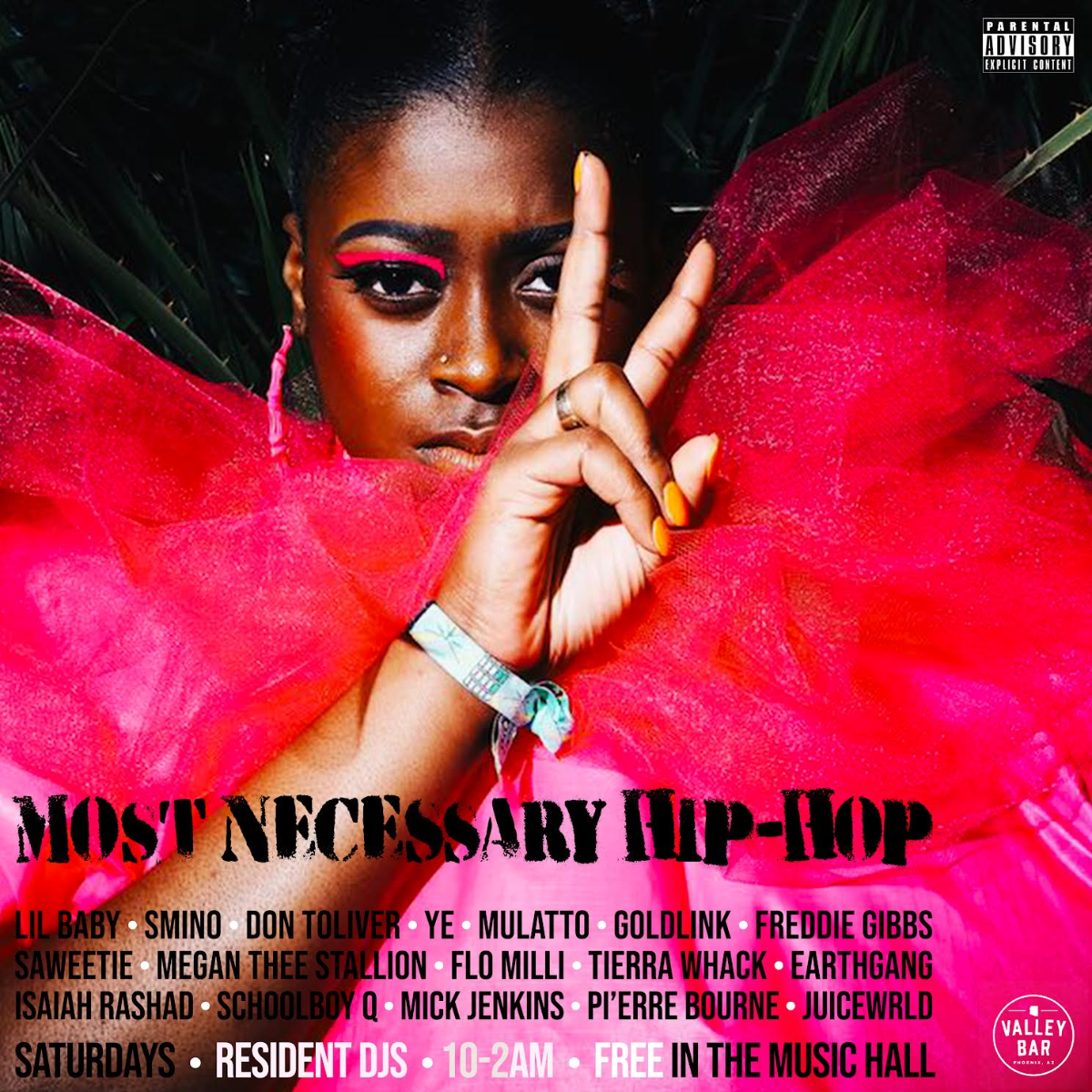 MOST NECESSARY HIP HOP w/DJ HOODBABY : 2015 – PRESENT HIP HOP / TRAP | Event Image
