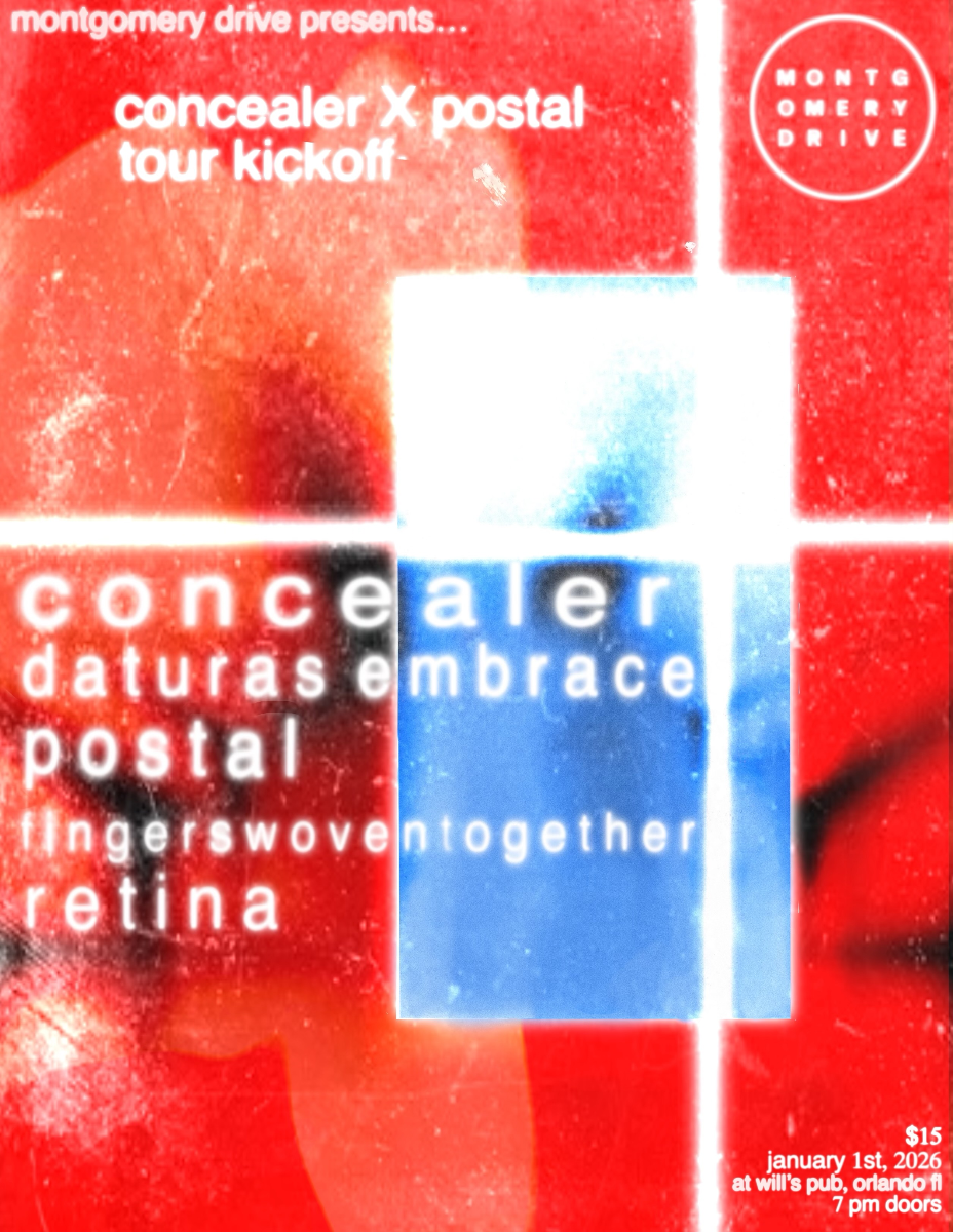 Concealer x Postal Tour Kickoff with Daturas Embrace, fingerswoventogether, and Retina