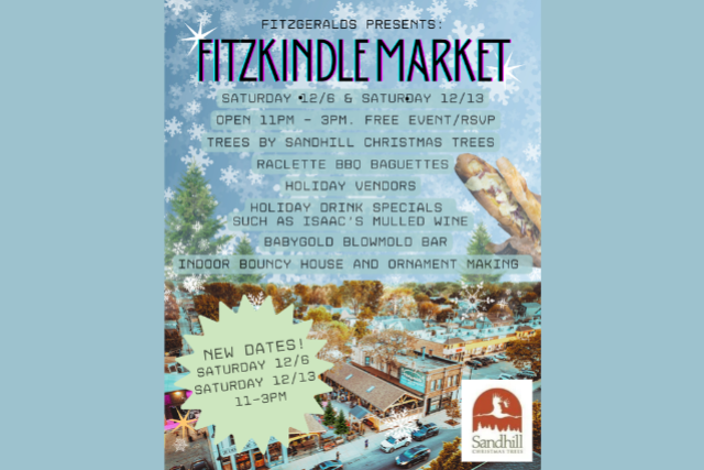 FITZKINDLE MARKET: A Christmas Tree Lot and Holiday Extravaganza! at FITZGERALDS NIGHTCLUB – Berwyn, IL