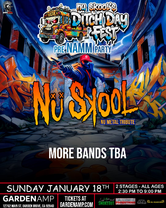 Nu Metal tribute; Nu Skool at Garden Amp at Garden Amphitheatre – Garden Grove, CA