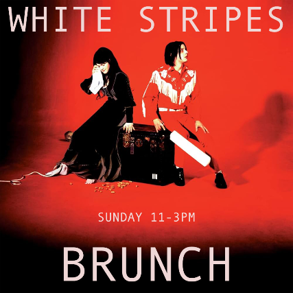 Image of BOOZY BRUNCH (WHITE STRIPES) Image of BOOZY BRUNCH (WHITE STRIPES)