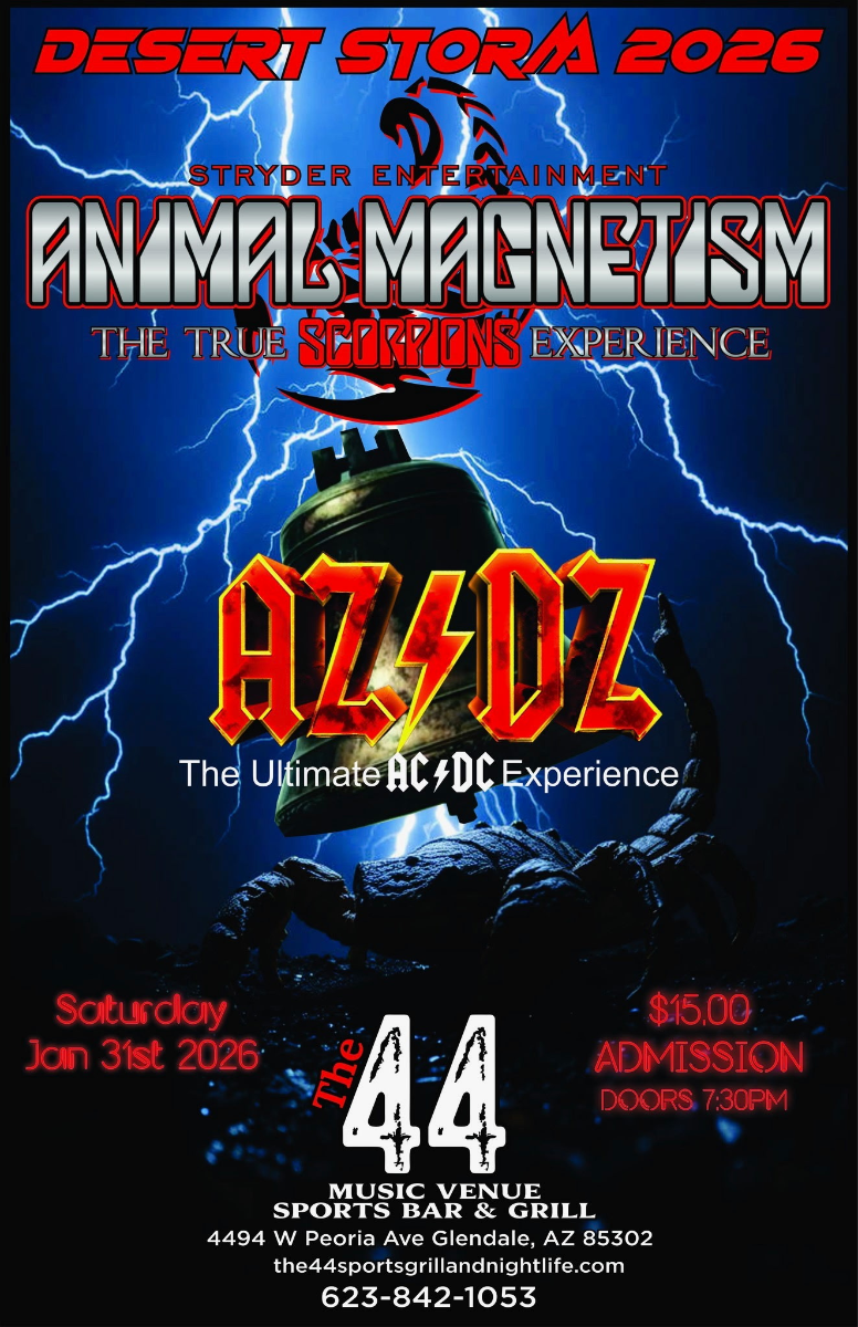 Animal Magnetism- Scorpions Experience & AZ/DZ-AC/DC Tribute