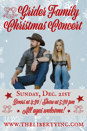 Grider Family Christmas Concert at The Liberty – Roswell, NM
