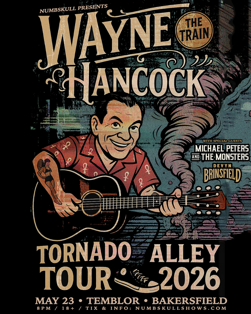 WAYNE HANCOCK Tornado Alley Tour 2026