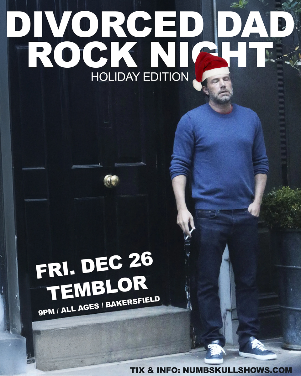 DIVORCED DAD ROCK NIGHT Holiday Edition