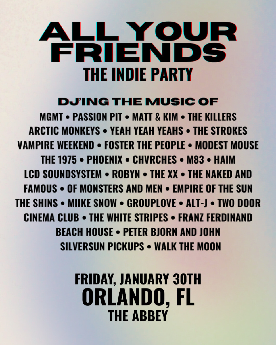 All Your Friends: The Indie Dance Party in Orlando
