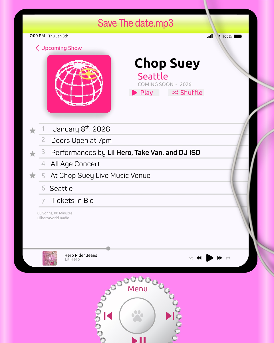 Event Image - lil hero, Take Van, Isaac David