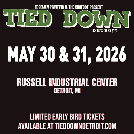 TIED DOWN DETROIT at Russell Industrial Center – Detroit, MI