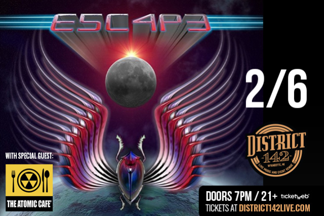 Image of E5C4P3 - A Tribute to Journey wsg The Atomic Cafe' Image of E5C4P3 - A Tribute to Journey wsg The Atomic Cafe'