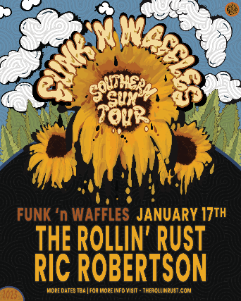 Image of THE ROLLIN’ RUST + RIC ROBERTSON Image of THE ROLLIN’ RUST + RIC ROBERTSON