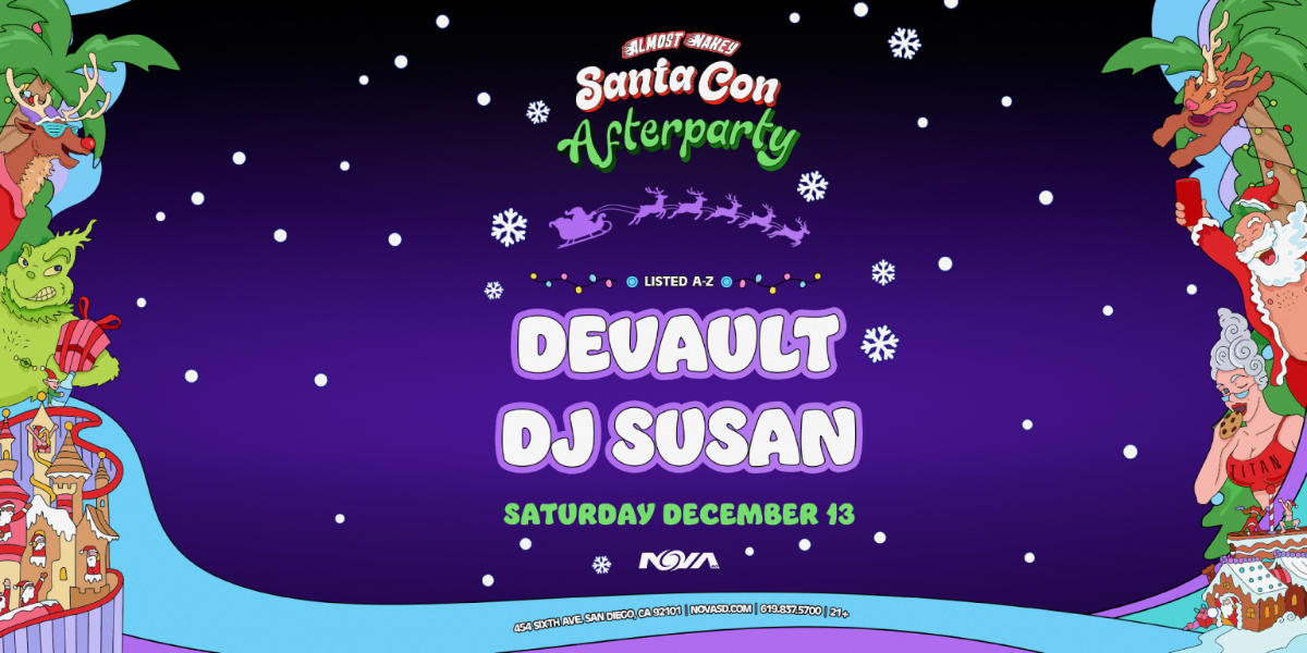 Devault, DJ Susan: Santa Con Afterparty
