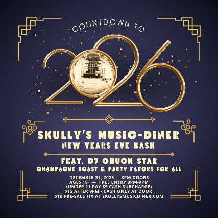 Skully's Music-Diner New Year's Eve Bash!