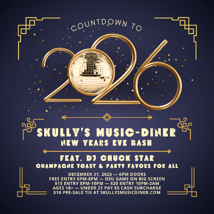 Image of Skully's Music-Diner New Year's Eve Bash! Image of Skully's Music-Diner New Year's Eve Bash!