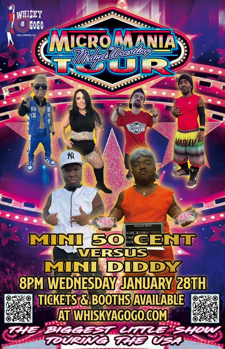 MicroMania Midget Wrestling at Whisky a Go Go