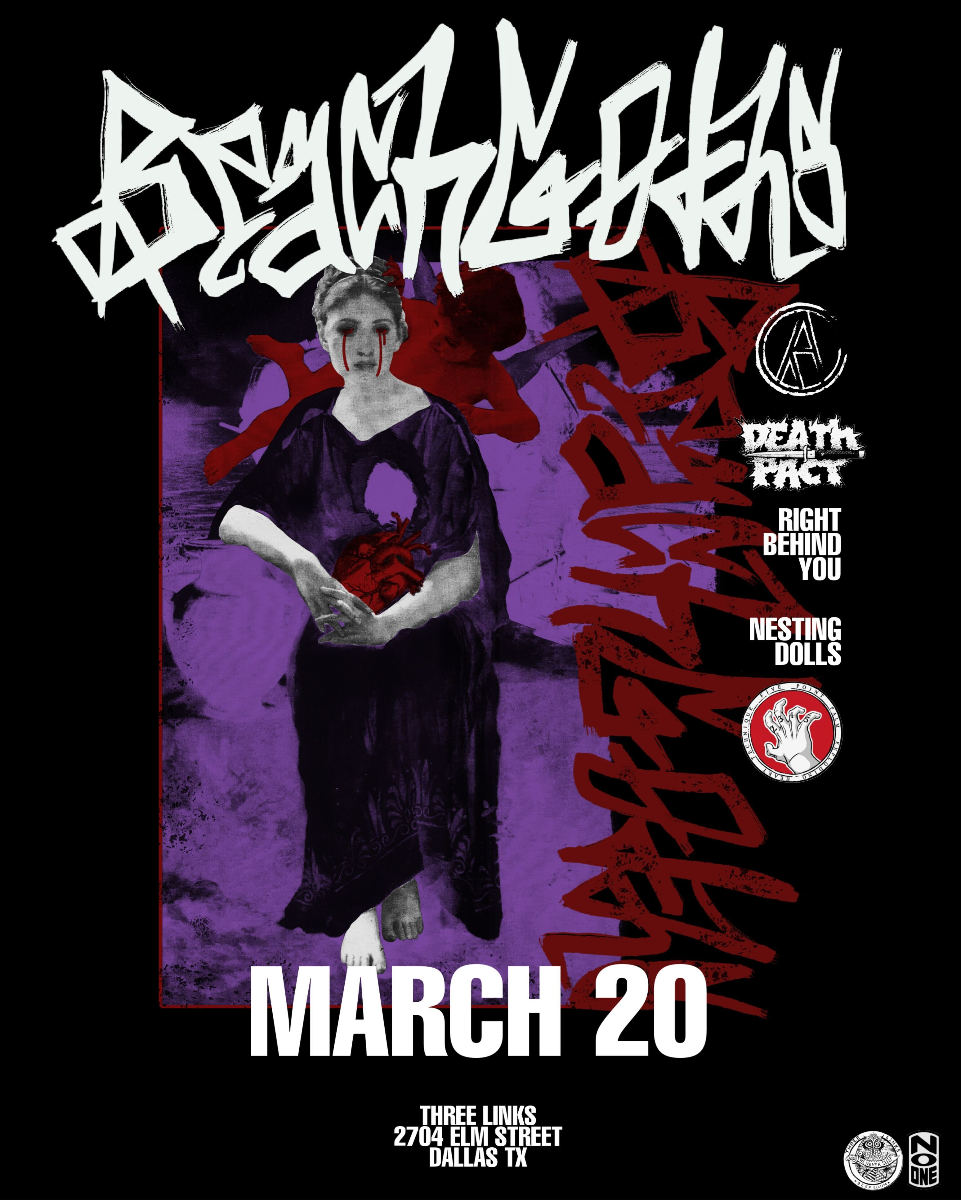 Beach Goths, Five Point Palm Exploding Heart Technique, Death Pact, Antirad , Nesting Dolls , Right Behind You