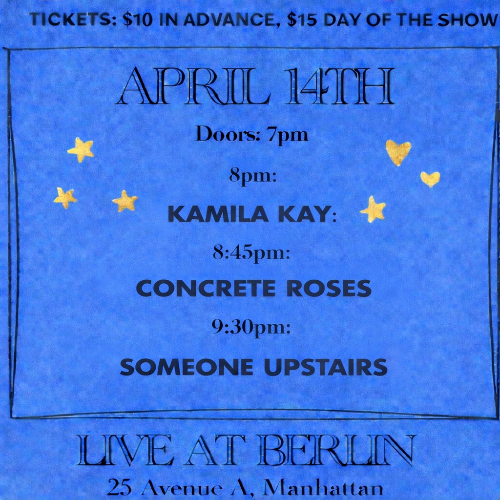 Someone Upstairs | Concrete Roses | Kamila Kay