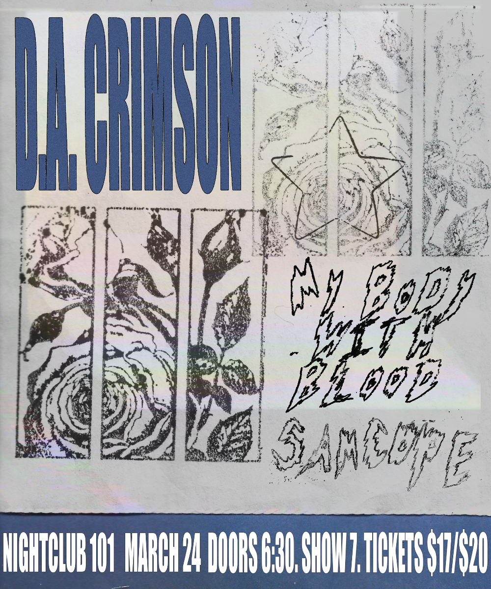 D.A. Crimson, My Body With Blood, Sam Cope