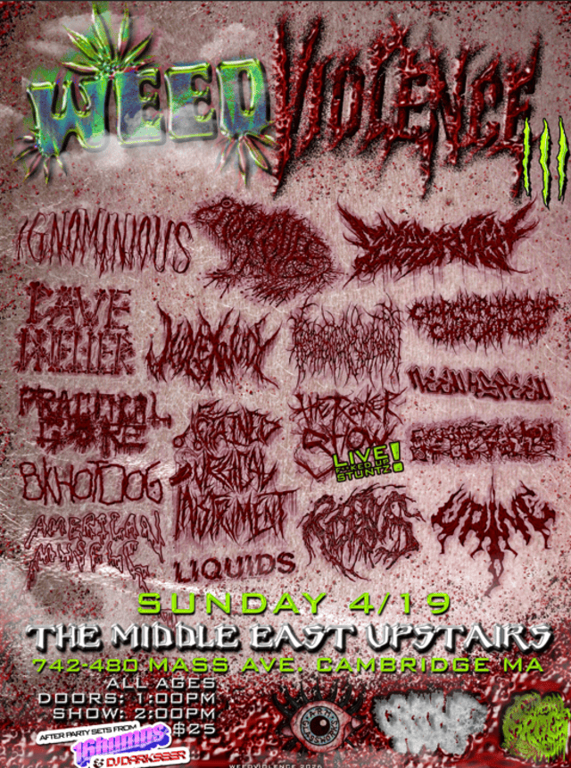 Weed Violence Fest 3