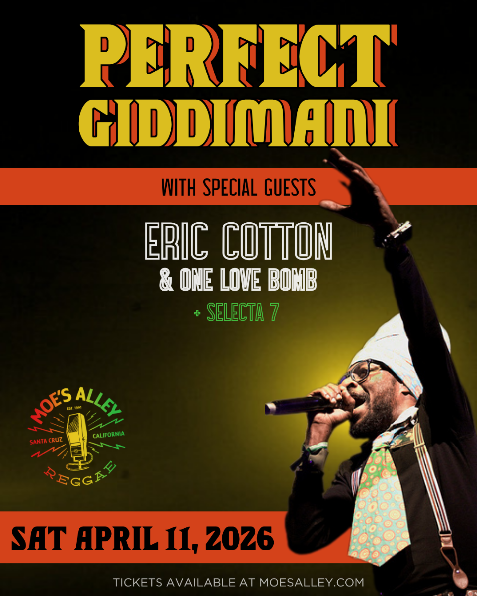 Moe's Alley Presents: Perfect Giddimani w/ Eric Cotton & One Love Bomb + Selecta 7
