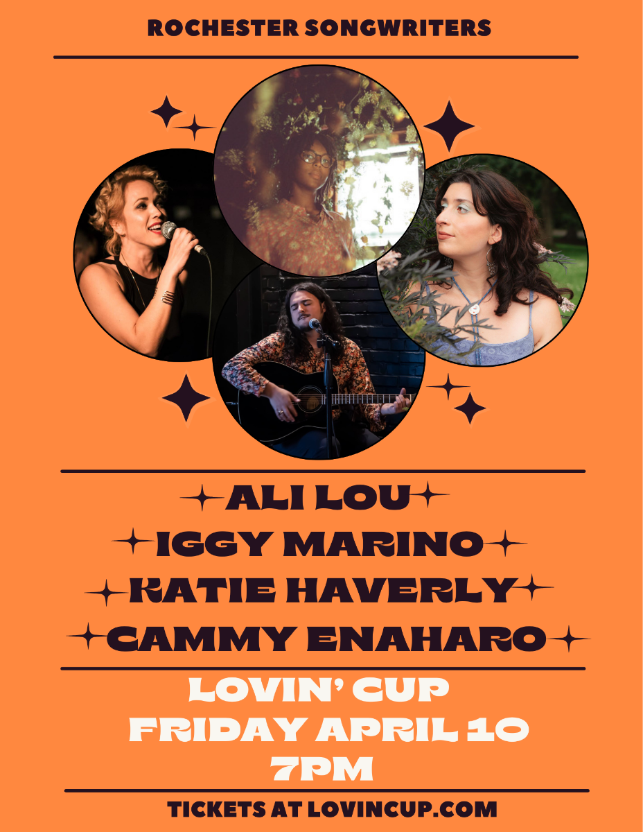 Spring Songwriter Showcase ft. Cammy Enaharo, Katie Haverly, Iggy Marino & Ali Lou