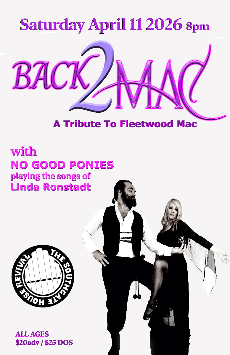 Back 2 Mac : A Tribute To Fleetwood Mac with The No Good Ponies playing the songs of Linda Ronstadt