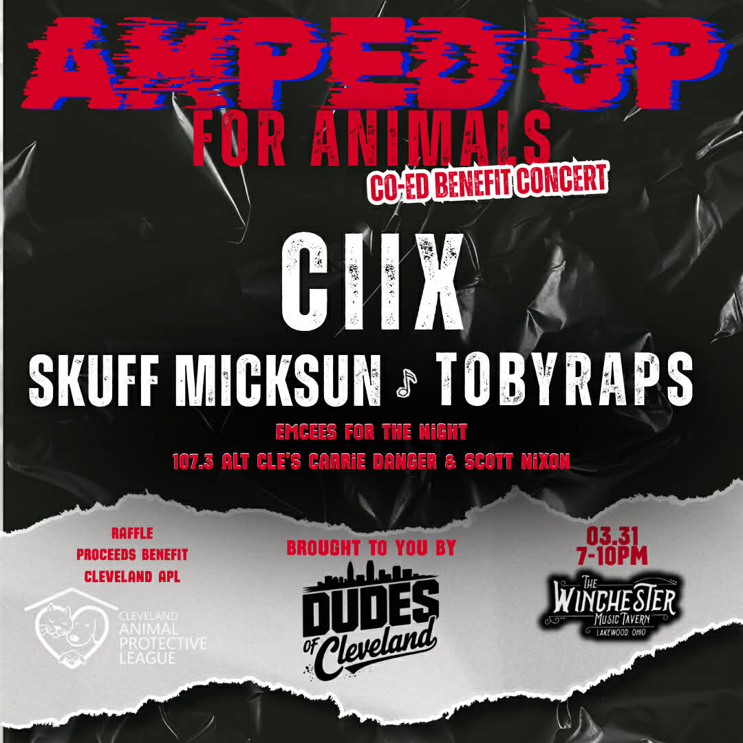 Amped Up for Animals – Benefit Concert for Cleveland APL