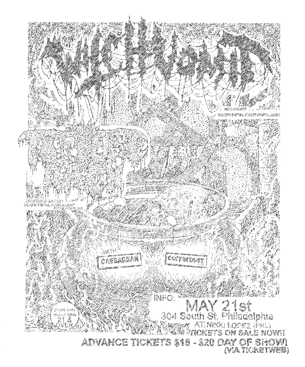 Witchvomit , Torture Rack , Caesarean, Coffin Dust