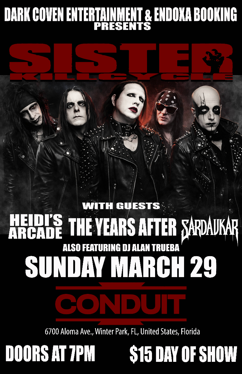 Sister Kill Cycle, Heidi's Arcade, The Year After, and Sardaukar