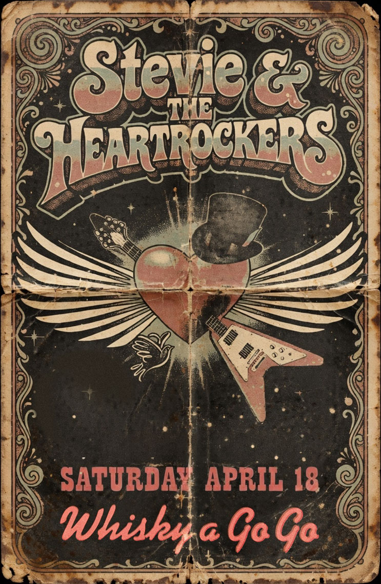 Stevie & the Heartrockers (Tribute to Fleetwood Mac), The Deadicated Project (Tribute to The Grateful Dead)