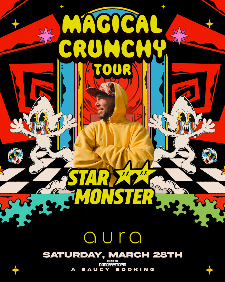 Star Monster present Magical Crunchy Tour at aura