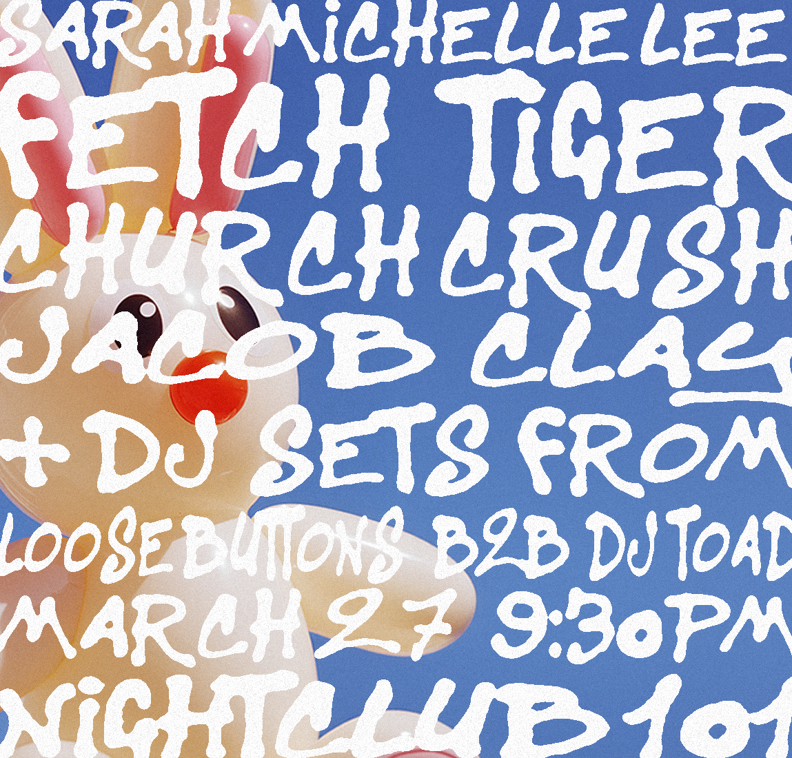 Loose Buttons Presents: Church Crush + Jacob Clay