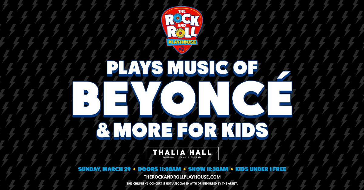 The Rock and Roll Playhouse plays Music of Beyoncé + More for Kids