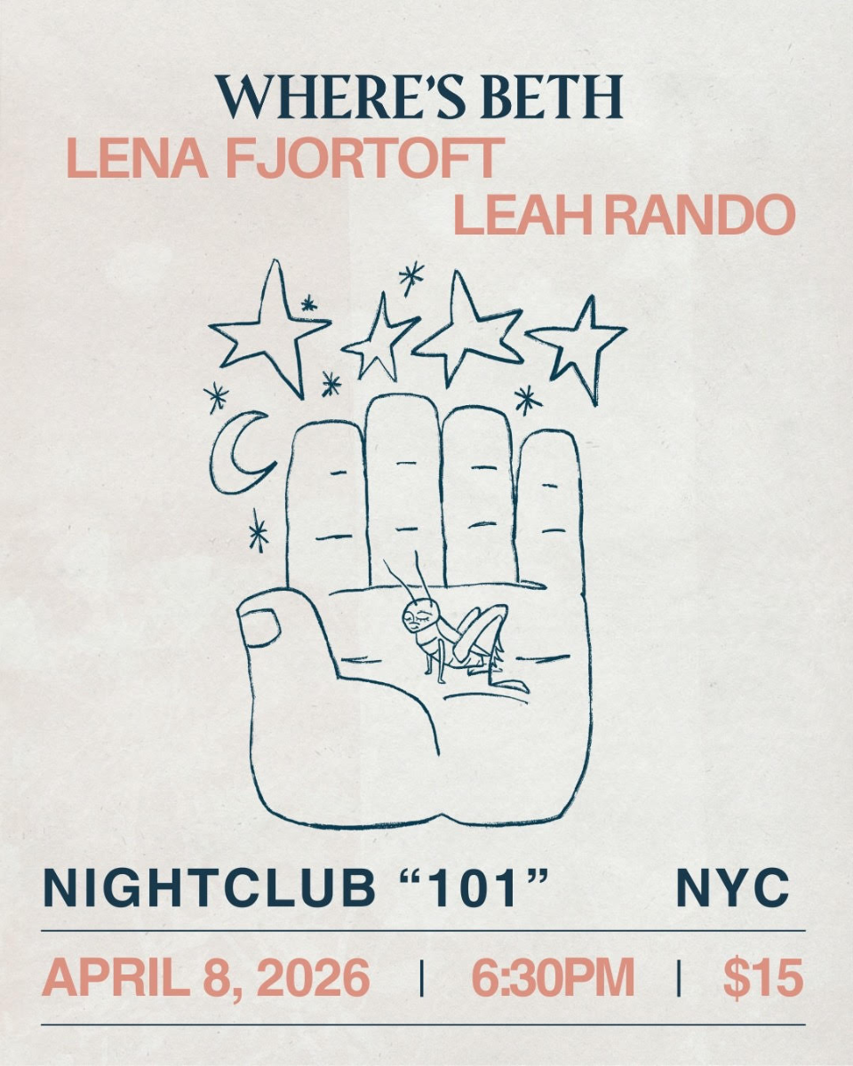 Where's Beth, Lena Fjortoft, Leah Rando