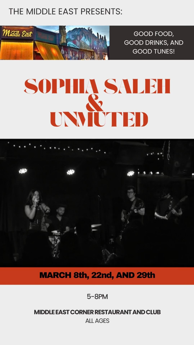 Sophia Saleh & Unmuted | Event Image