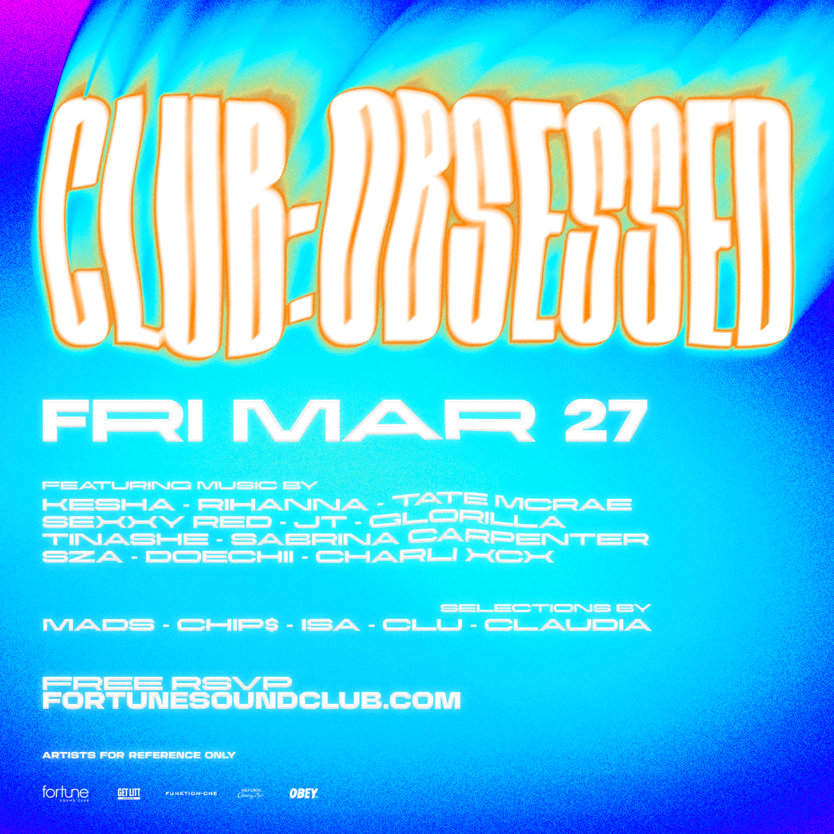 CLUB:OBSESSED at Happy Ending Fridays