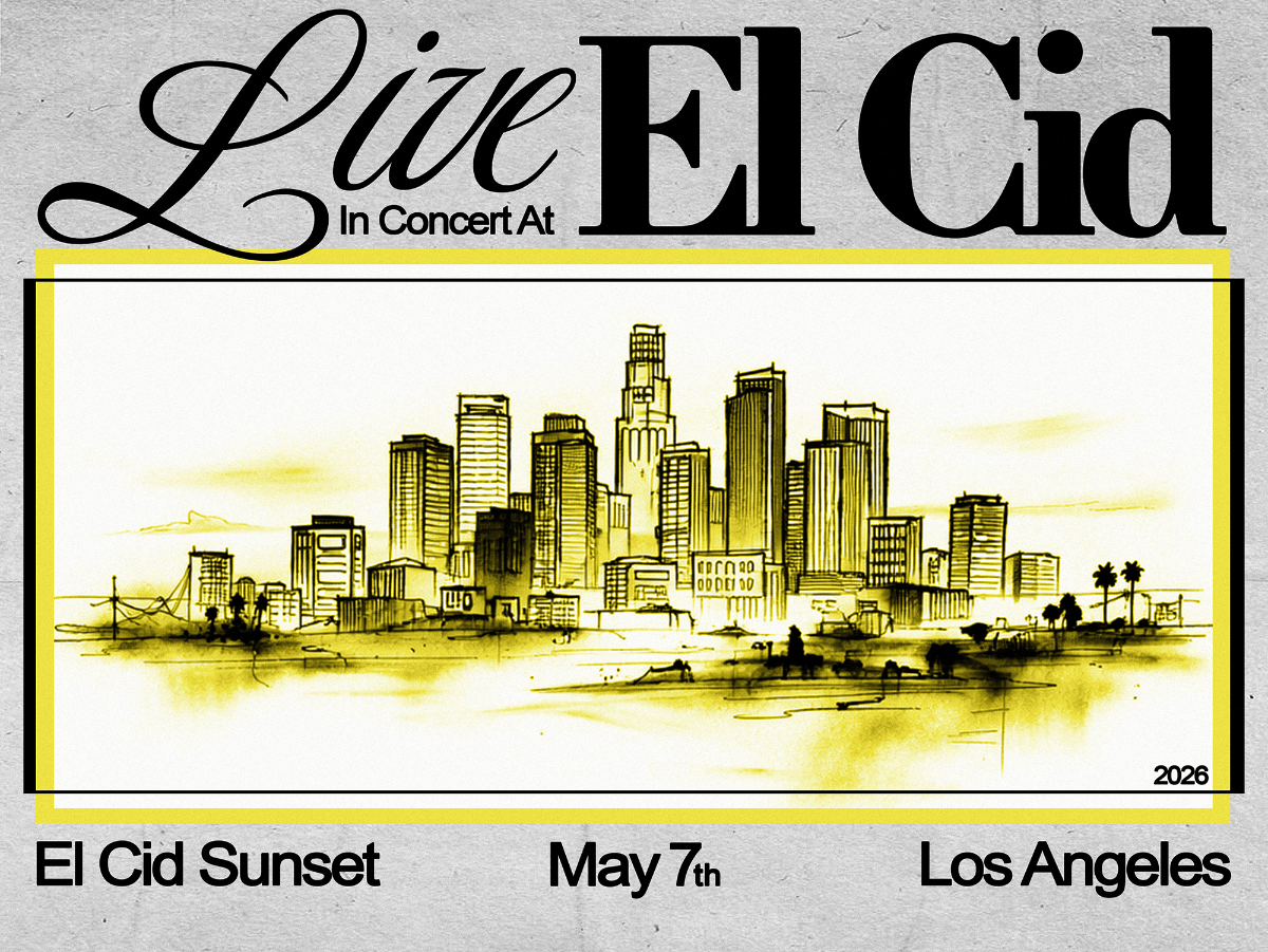 Event image LIVE at El Cid: Aiden Kroll, Magnus Ferrell, Keoni Usi & Special Guest! - 07/05/26