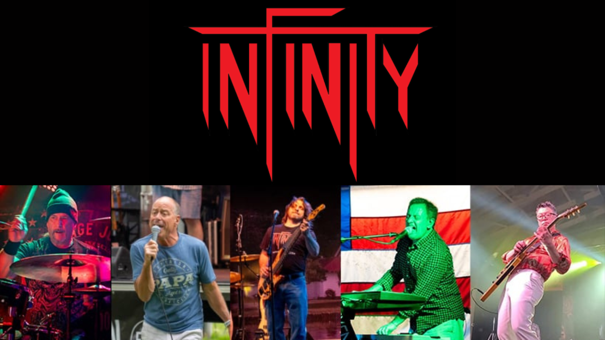 Infinity playing music of the 70's and 80's