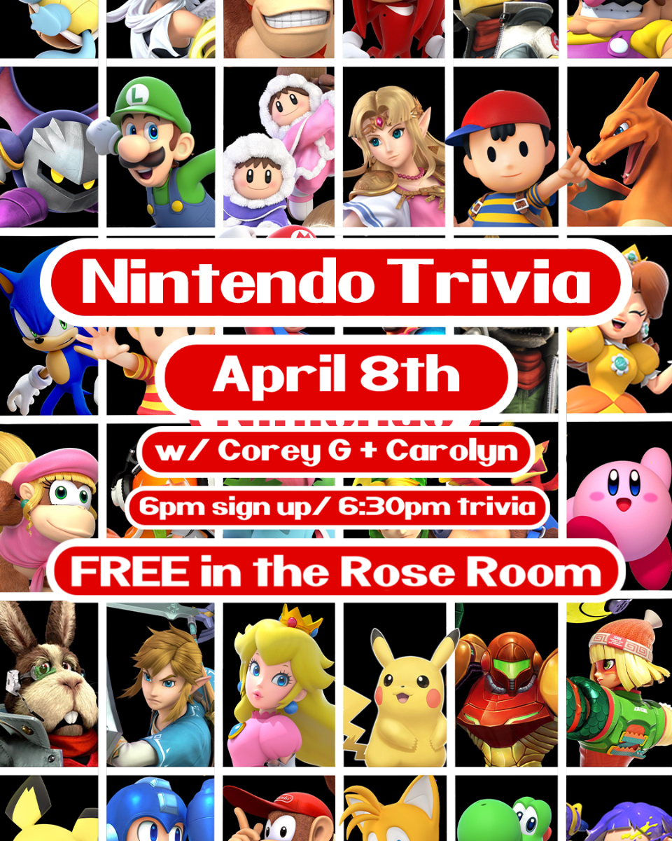 NINTENDO TRIVIA w/ COREY G + CAROLYN | Event Image