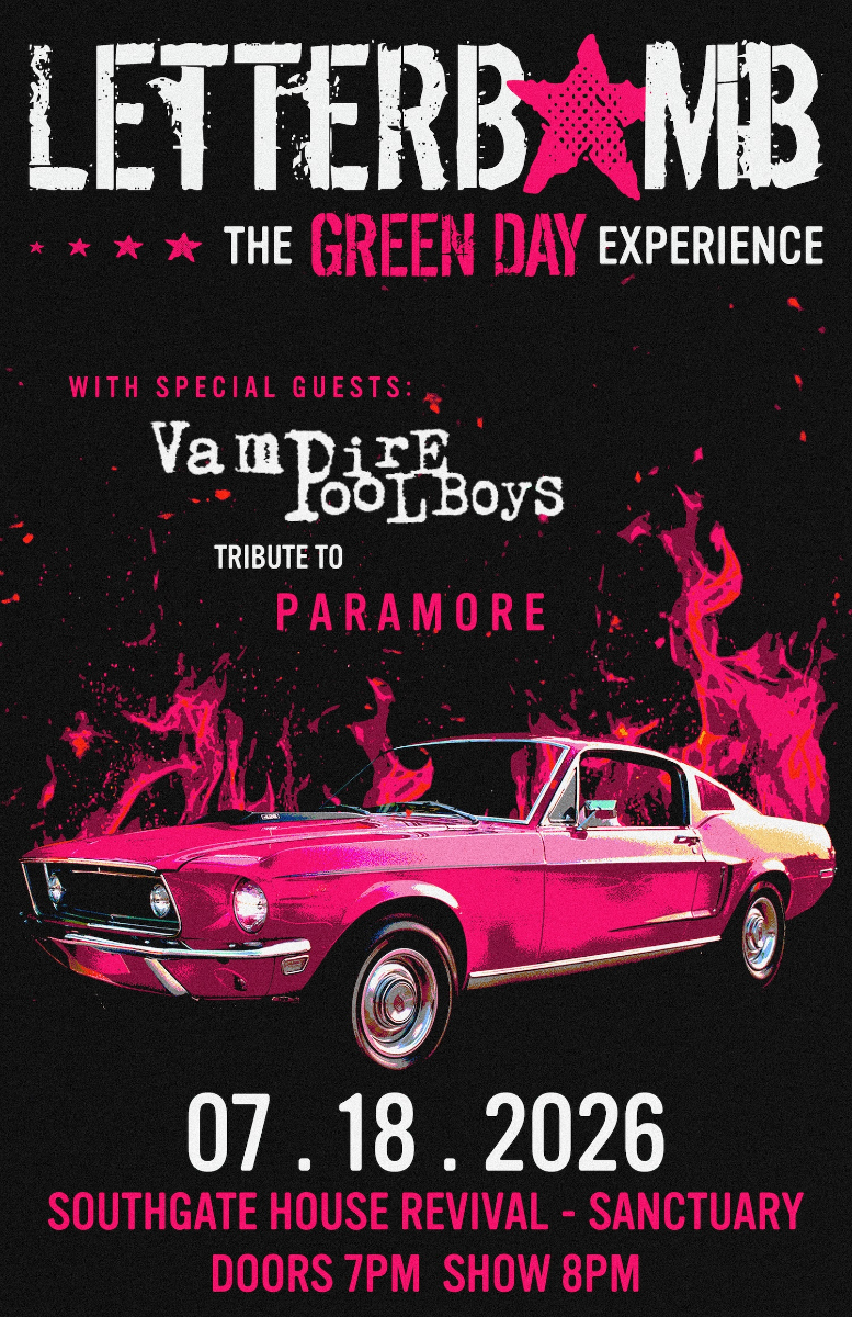 Letterbomb: The Green Day Experience w/Vampire Pool Boys Tribute to Paramore